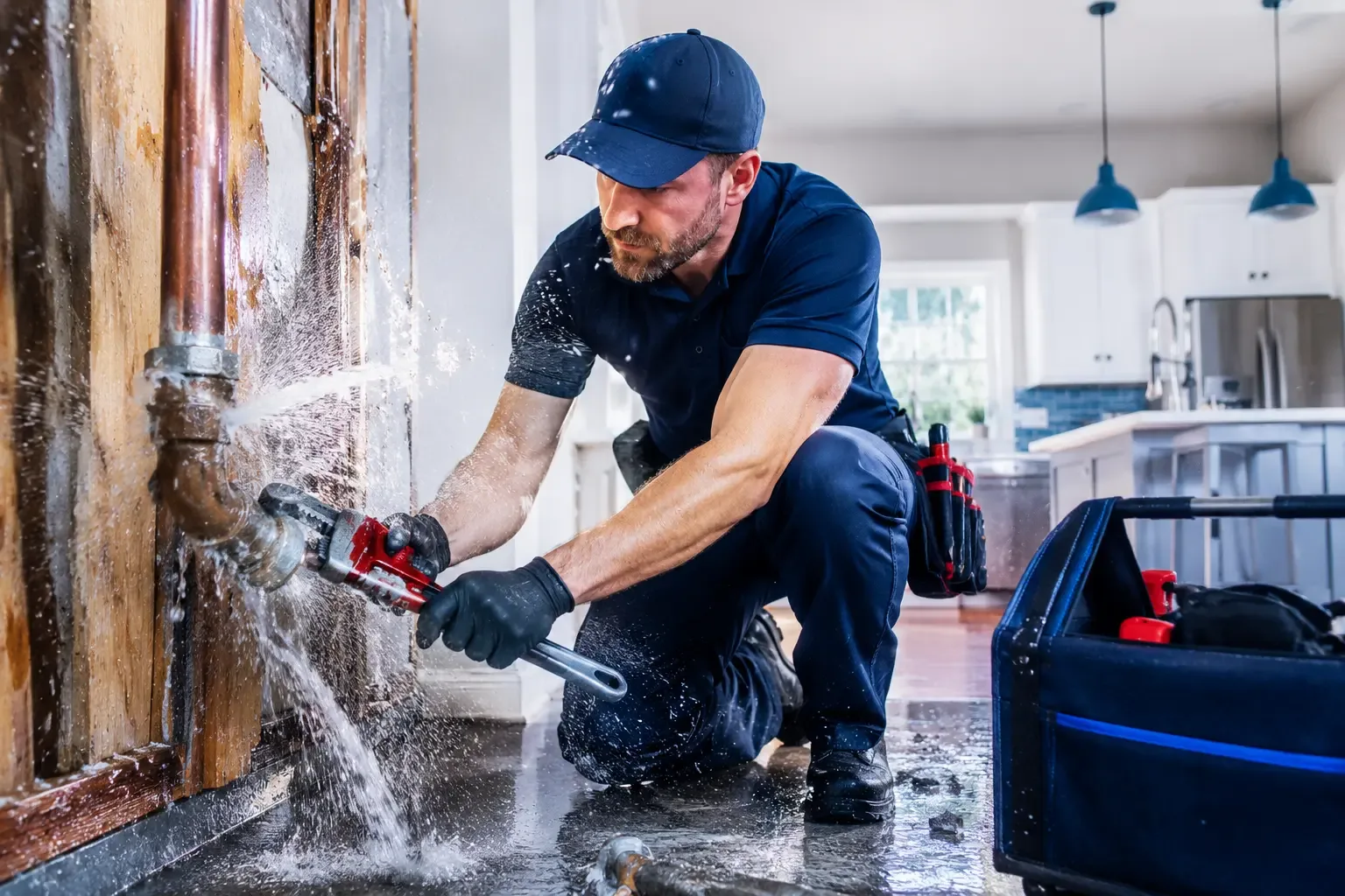 Local emergency pipe repair professionals in Delmont, SD